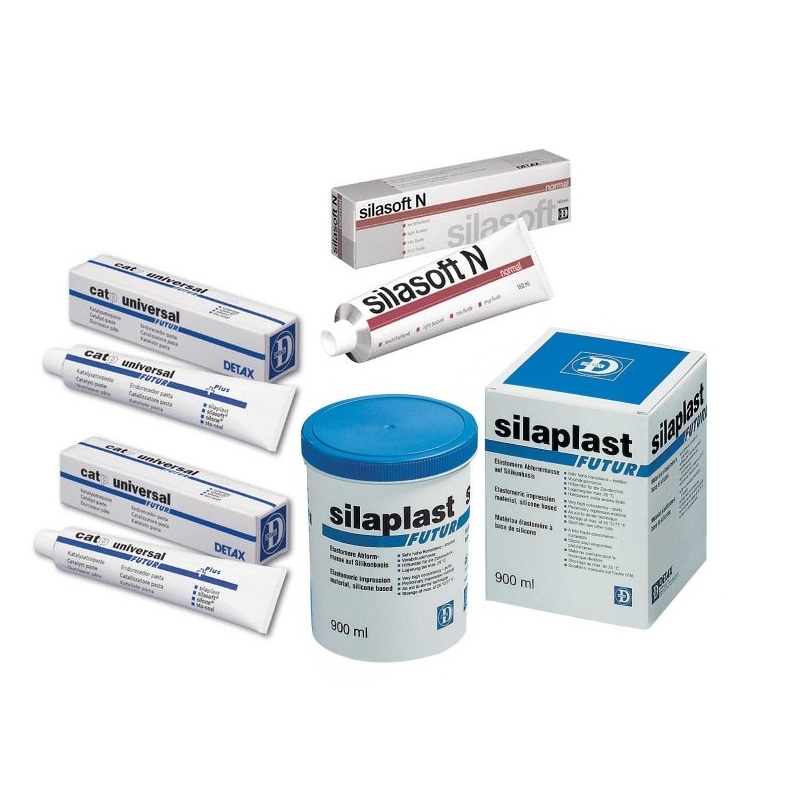 Set Amprentare Detax: Silaplast Futur + Silasoft N + Catalizator Universal
