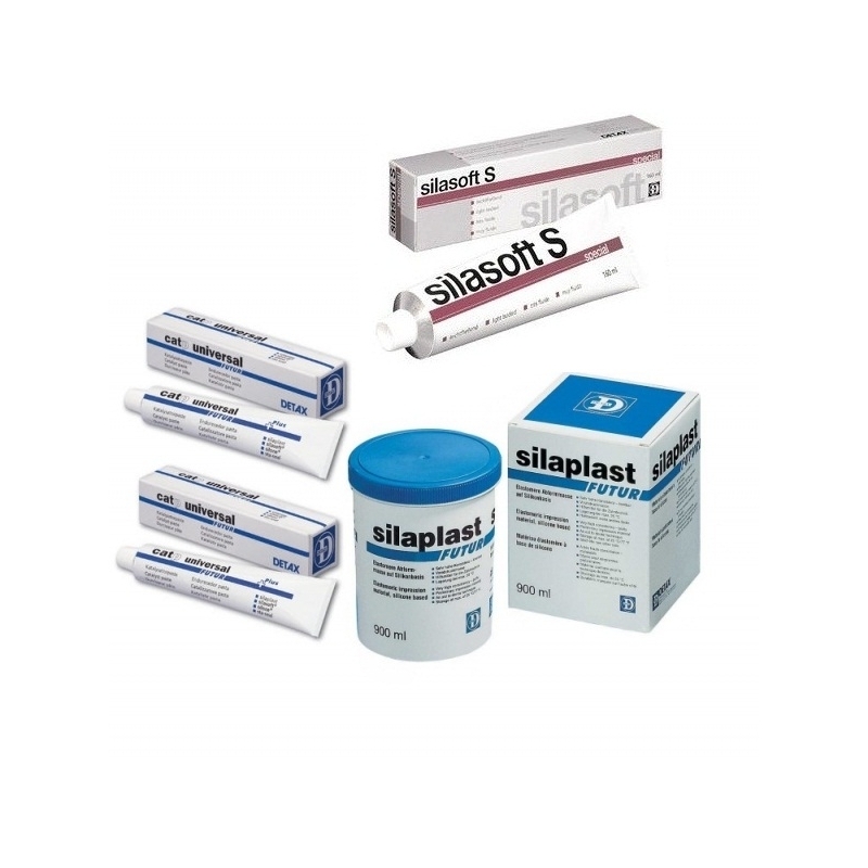 DETAX Silaplast Futur + Silasoft S + Catalizator Universal