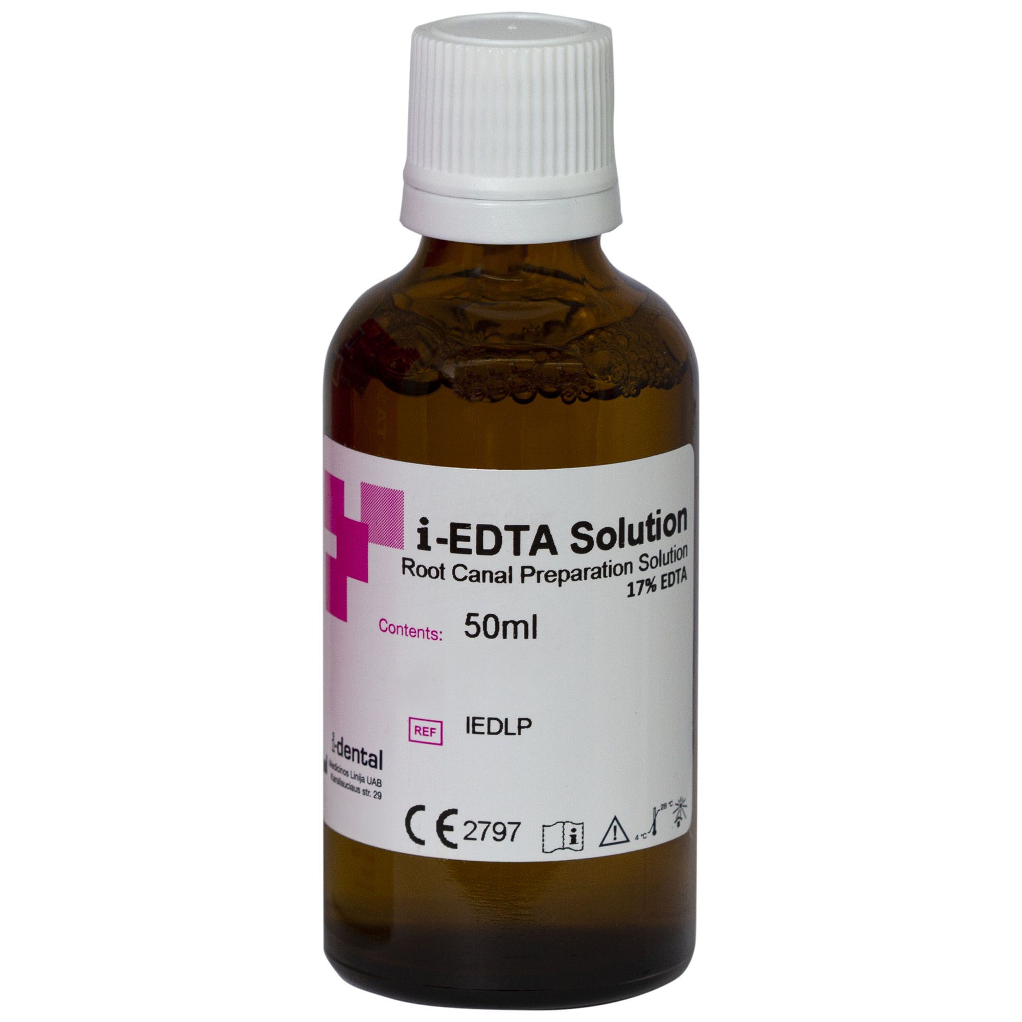 Solutie i-EDTA 17%, pentru pregatirea obturatiei de canal, 50ml — imaginea 3