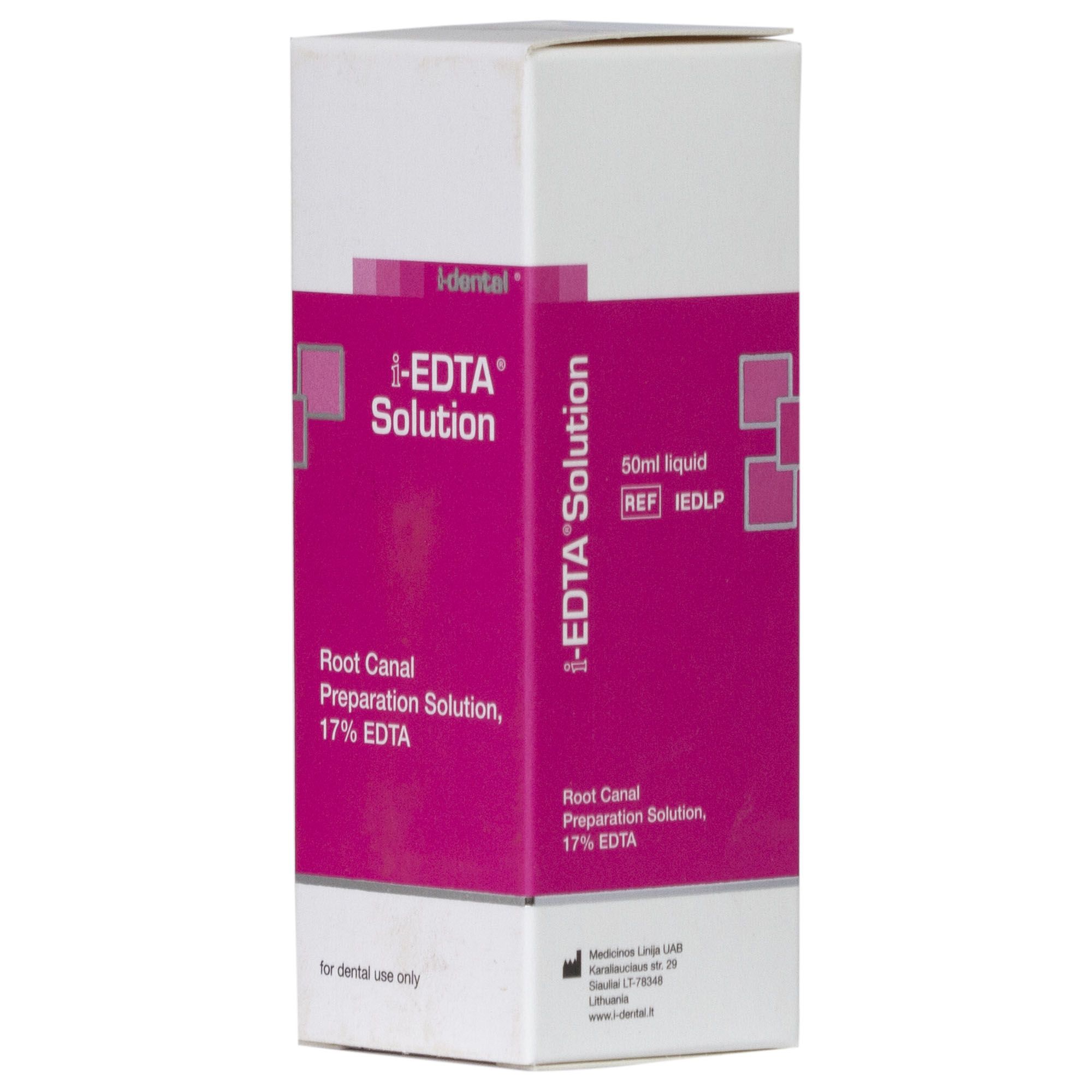 Soluție i-EDTA 17% pentru tratamente endodontice, 50ml — imaginea 2