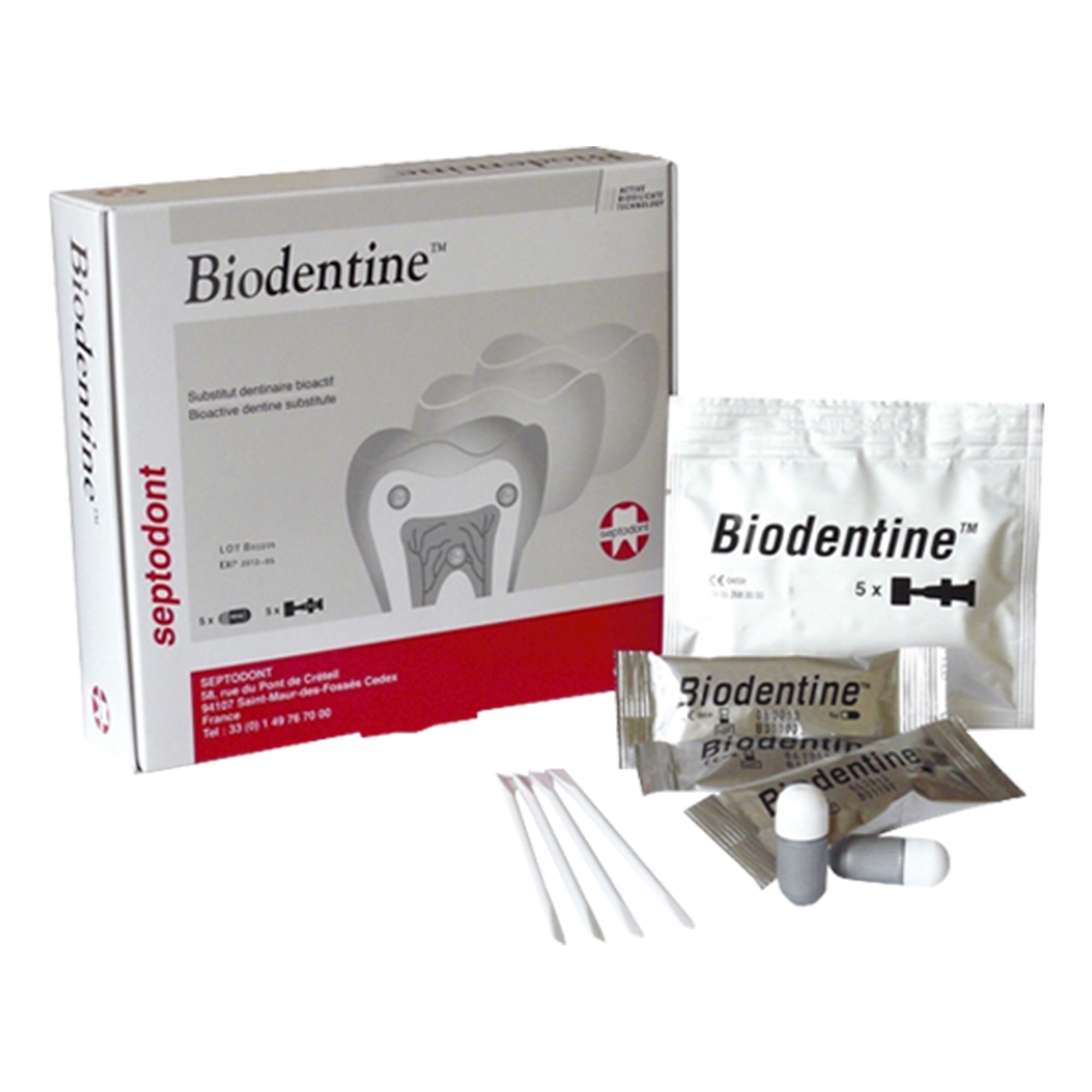 Substitut de Dentină Bioactiv – 5 Capsule + 5 Lichid, Restaurări Durabile