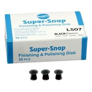 Discuri lustruire Super-Snap Negre Mini, 50 buc. - Shofu