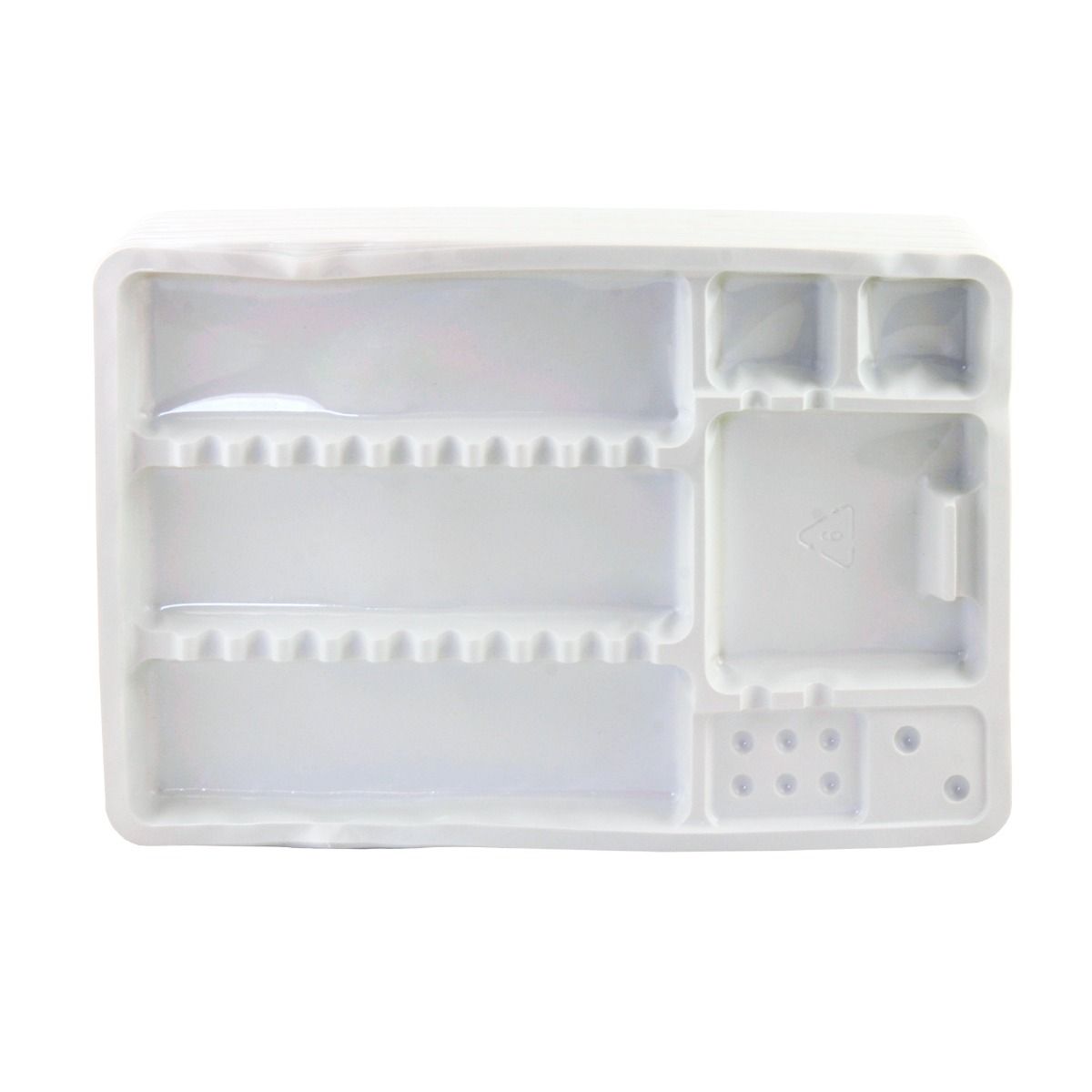 Tăvițe dentare de unică folosință 28x18cm PRIMA, plastic, 100 buc.