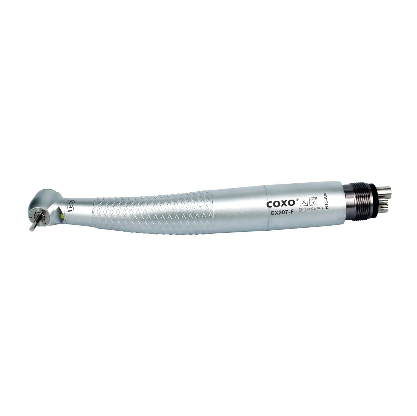 Turbină Dentară COXO H15-TP cu LED și Generator Integrat, Conectare Midwest