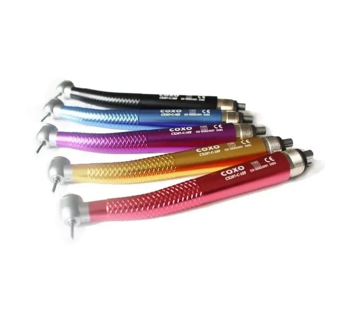 Turbină Dentară COXO H14-TP Midwest Colorată – Eficiență și Stil în Cabinet