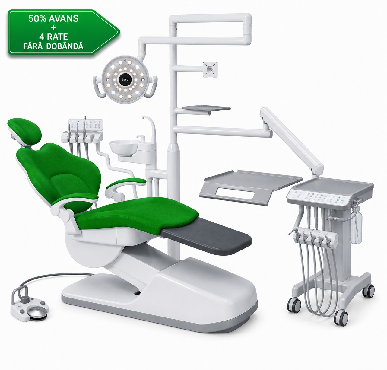 Unit Dentar Anle HB S1 pentru Chirurgie și Implantologie, 36 Luni Garanție — imaginea 3